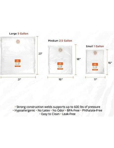 Bolsas de Terapia de Agua Caliente DrySoak Tiger Tail - 2 Unidades