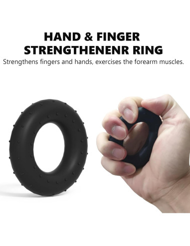 Kit Entrenador de Fuerza de Agarre XAGYL 50-80 kg con Accesorios