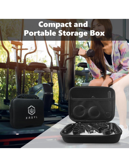 Kit Entrenador de Fuerza de Agarre XAGYL 50-80 kg con Accesorios Kit Entrenador de Fuerza de Agarre XAGYL 50-80 kg con Accesorios