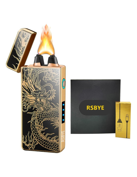 Encendedor Eléctrico Recargable RSBYE Dragón USB 100g