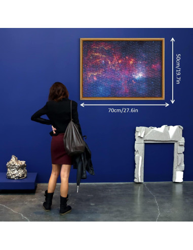 Rompecabezas Espacial 1000 Piezas BBOLDIN - Sistema Solar 70x50 cm