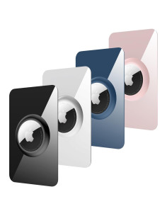 4 Fundas de Tarjeta Ultra Delgadas Natyos para Apple AirTag
