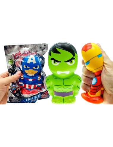 Pelota de Estrés Squishy Marvel Avengers JA-RU 14 cm