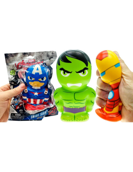 Pelota de Estrés Squishy Marvel Avengers JA-RU 14 cm