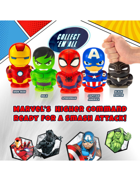 Pelota de Estrés Squishy Marvel Avengers JA-RU 14 cm