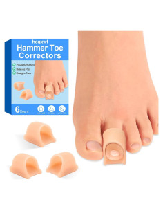 Corrector de Dedo en Martillo heqxwl - Paquete de 6 Separadores Pequeños