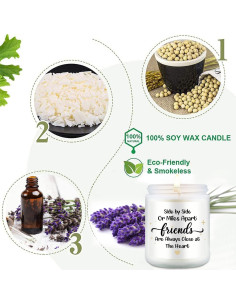 Vela Aromática de Lavanda KIYTARBOO 255g - Regalo Ideal 2