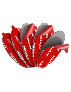 5 Almohadillas Adhesivas Doble Cara 70mm Promkig para Ventosa