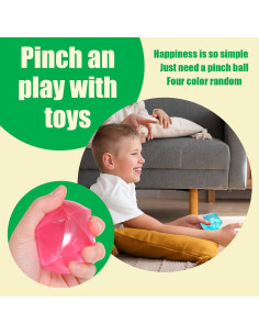 Cubo de Estrés Grande Azul 6.22 cm - Juguete Antiestrés 2