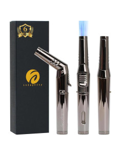 Encendedor de Pluma inZaynity - Llama Jet Ajustable a Prueba de Viento