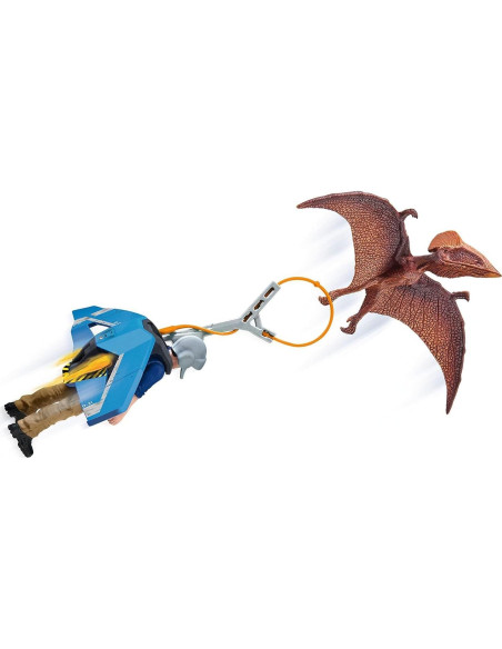 Set de Juego Jetpack Chase Schleich Dinosaurios 7 Piezas