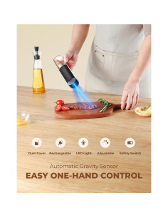 Juego de Molinillos Eléctricos de Sal y Pimienta Sangcon KDL-593E-2B 2