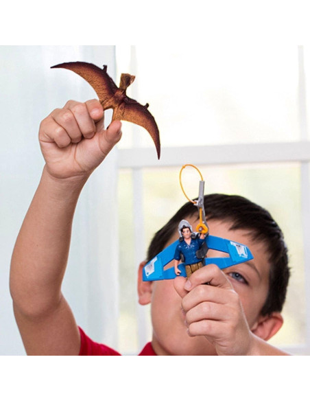 Set de Juego Jetpack Chase Schleich Dinosaurios 7 Piezas