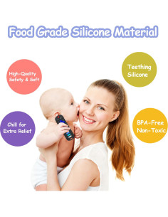 Mordedor de Silicona para Bebés Control Remoto Negro 18g 2