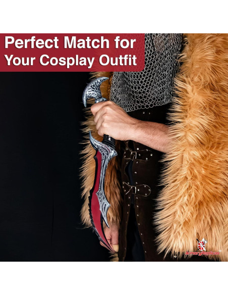 Daga de Espuma Réplicas de Armory 49.5 cm Negro y Rojo