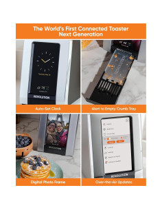 Tostadora Inteligente Revolución R180 Conectar Plus 2 Rebanadas 2