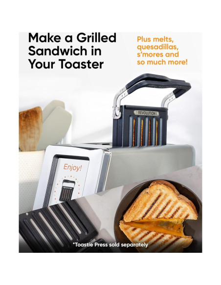 Tostadora Inteligente Revolución R180 Conectar Plus 2 Rebanadas