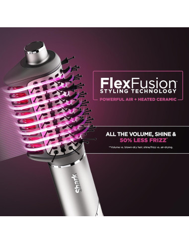 Secador de Pelo Shark FlexFusion HD642 con Cepillo y Difusor