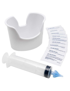 Limpiador de Oídos Acu-Life con Jeringa y 10 Paquetes de Solución