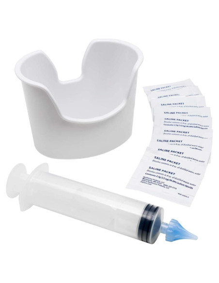 Limpiador de Oídos Acu-Life con Jeringa y 10 Paquetes de Solución