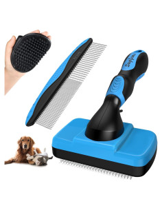 Kit de Aseo para Perros KYHSC - 3 Piezas Cepillos y Peine