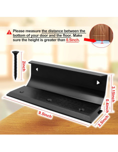 Bloqueo de Seguridad FLYINGAMZ Bronce Oscuro para Puertas 2