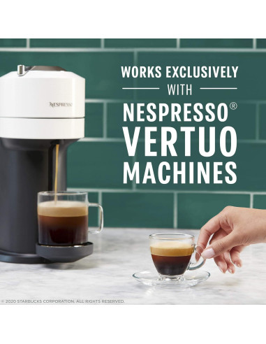 Cápsulas de Café Espresso Tostado Claro Starbucks 50 Unidades