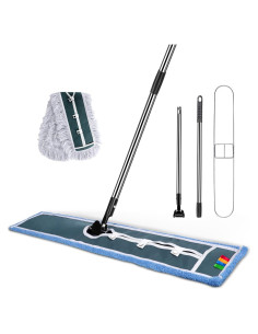 Mopa de Polvo Industrial Masthome 42 cm Microfibra Reutilizable