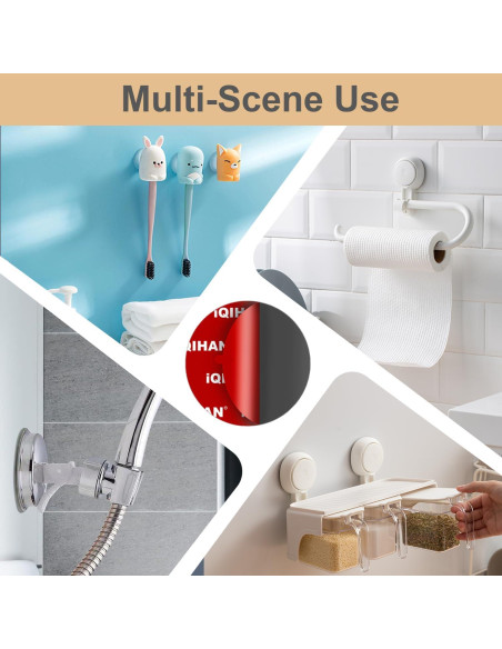 5 Almohadillas Adhesivas Doble Cara 70mm Promkig para Ventosa