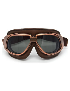 Gafas de Motocicleta Evomosa Vintage Goggle UV Anti-vaho