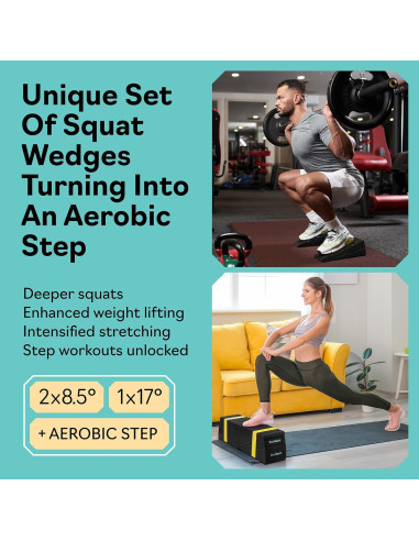 Cuña de Sentadilla ZocoSquat - Tabla Inclinada Estiramiento