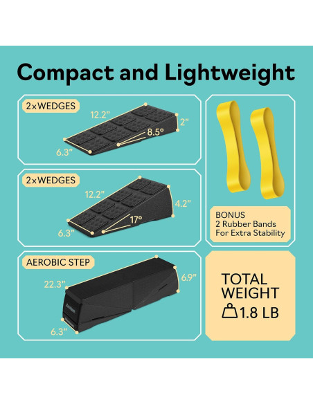 Cuña de Sentadilla ZocoSquat - Tabla Inclinada Estiramiento