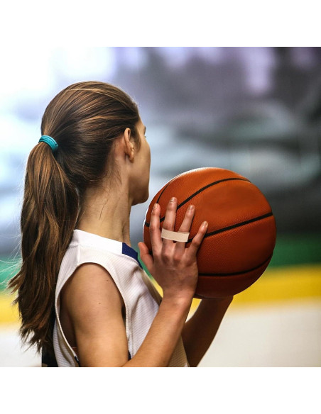 10 Férulas Buddy para Dedos Beige Reutilizables y Lavables