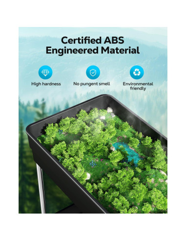 Estante de Especias Vertical Nieifi 11 cm Negro 2 Niveles