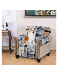 Funda de Silla Acolchada Brilliant Sunshine Azul 58.42 cm