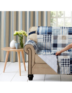 Funda de Silla Acolchada Brilliant Sunshine Azul 58.42 cm 2