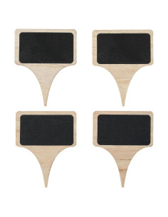 Set de 4 Marcadores de Queso de Madera con Tiza - True Fabrications