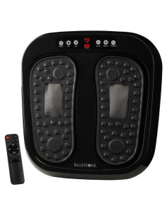 Masajeador de pies Bluestone - Plataforma vibrante con acupresión
