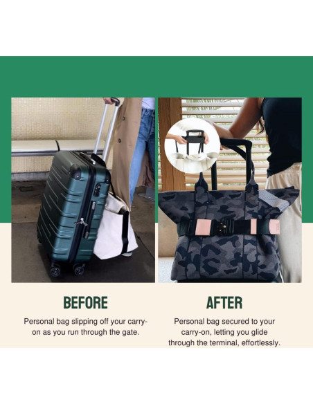 Cinturón de Viaje Cincha - Correa Ajustable para Equipaje