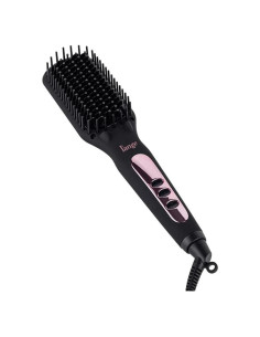 Cepillo Alisador L'ANGE HAIR Le Vite Cerámica Negro 2329