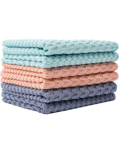 Paño de limpieza de microfibra BLSFTK 30x30 cm - 6 piezas 2