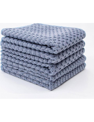 Paño de limpieza de microfibra BLSFTK 30x30 cm - 6 piezas