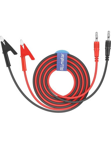 Cables de Prueba Banana a Cocodrilo 1m 15A ALLmeter