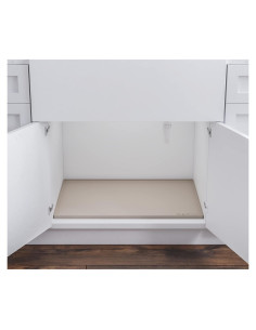 Alfombrilla BASIN de Silicona para Fregadero 71.1x48.3 cm Taupe