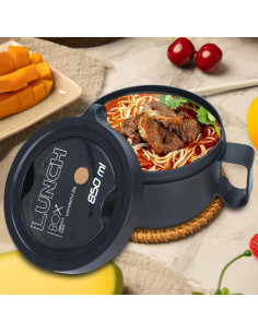 Paquete de 2 Tazones de Sopa Ronanemon 850 ML Microondas 2