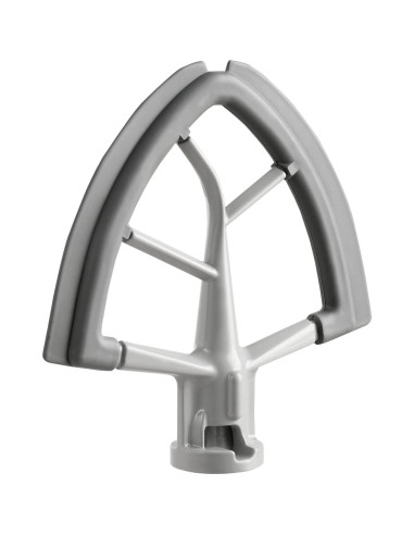 Batidor de borde flexible KitchenAid 4.5-5 QT Gris