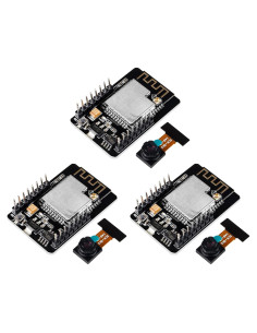 3 Pcs Módulo ESP32-CAM Shutao con Cámara OV2640 5V WiFi