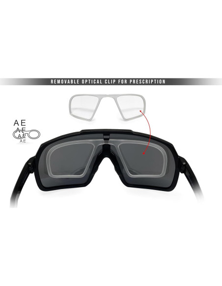 Gafas de Ciclismo Bertoni Gemini Antivaho Unisex
