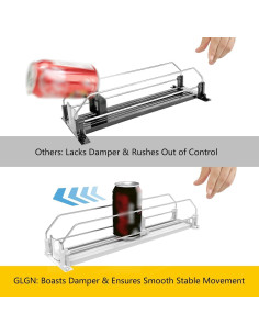 Dispensador de Latas de Refresco GLGN Ajustable Blanco 38cm 2