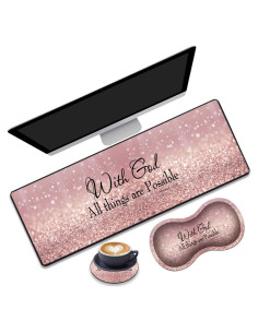 Alfombrilla de Escritorio Gaming Aierhe 80x30cm Antideslizante